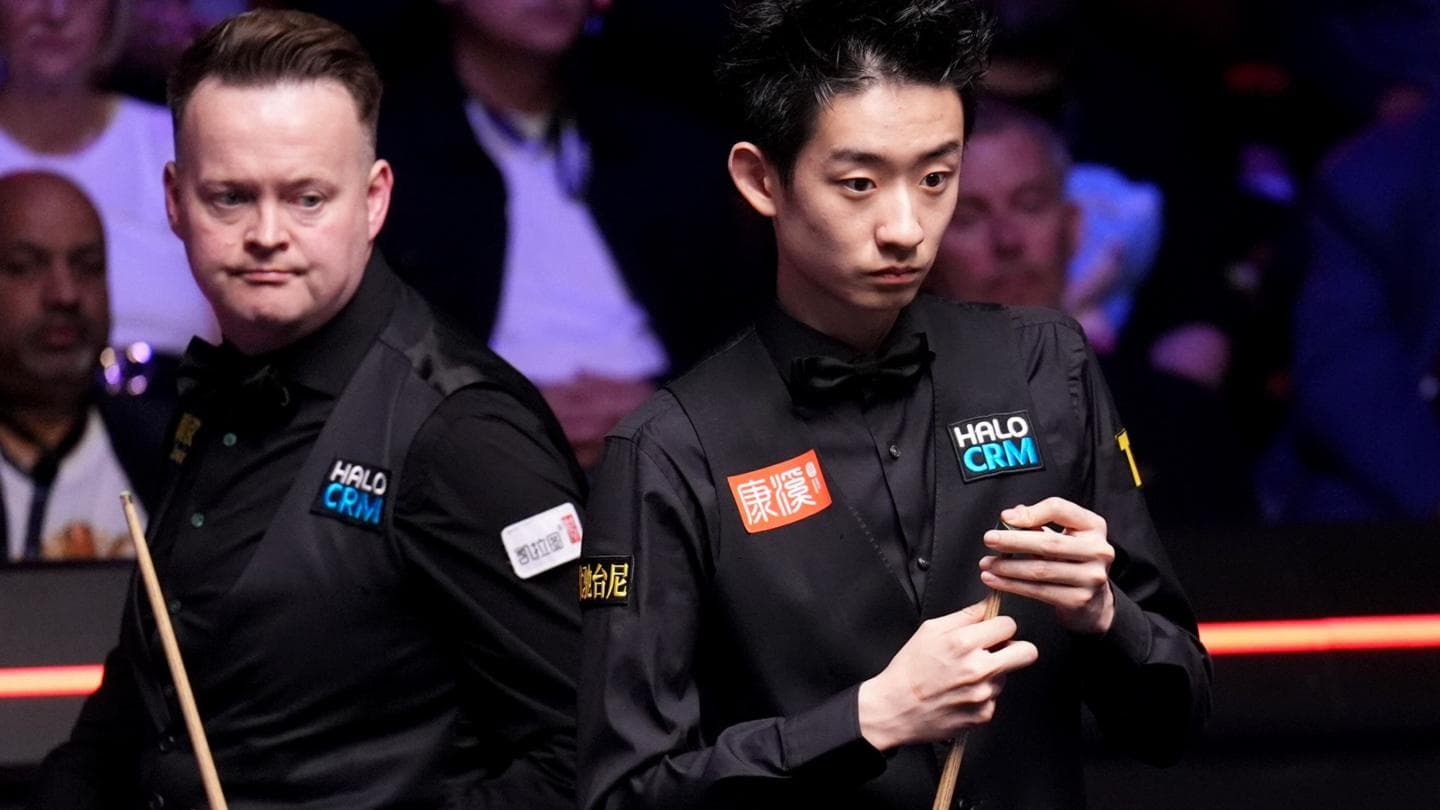 Wu in control of Crucible final against Murphy