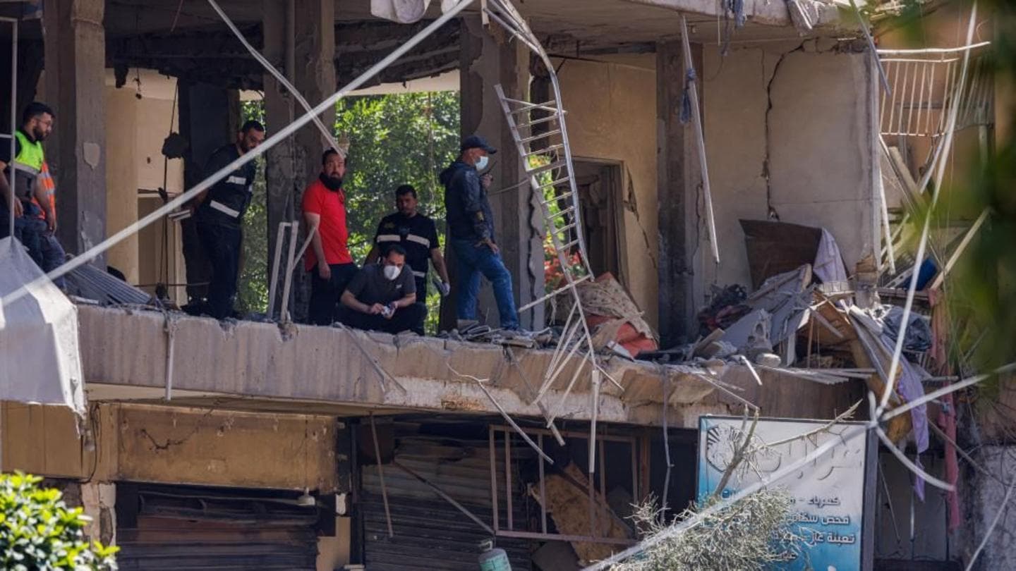 Israeli Military Confirms Strikes on Hezbollah Targets in Beirut