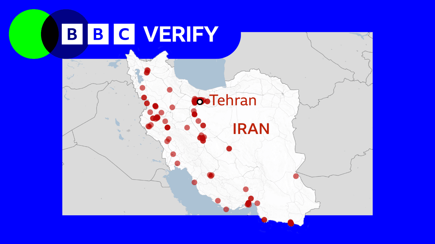 In maps: Eight days of strikes across the Middle East
