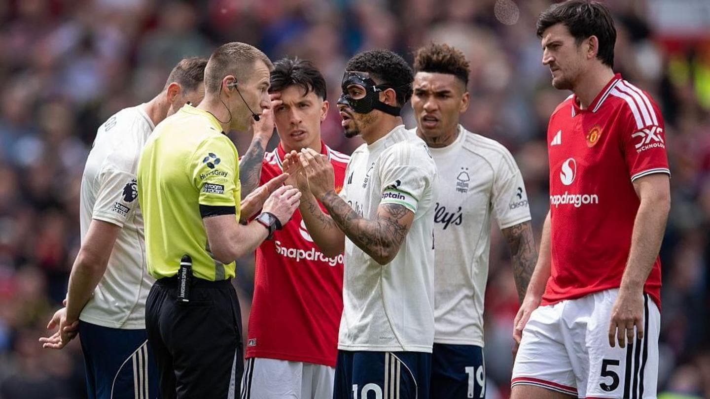 Referee for Manchester United vs. Nottingham Forest Not Assigned to Final Matches