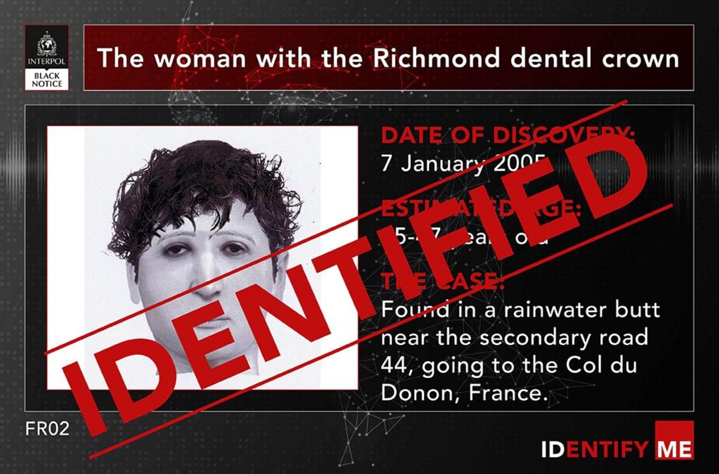 France murder victim identified after 20 years and suspect arrested