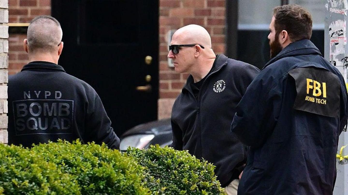 FBI launches terrorism investigation after explosives lit outside NYC mayor's home