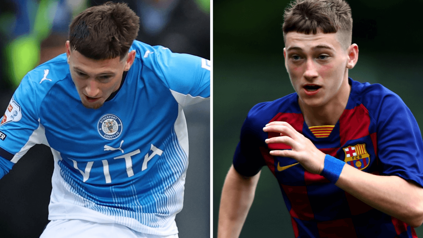 Louie Barry's Journey: From Barcelona to Stockport and a Second Wembley Final