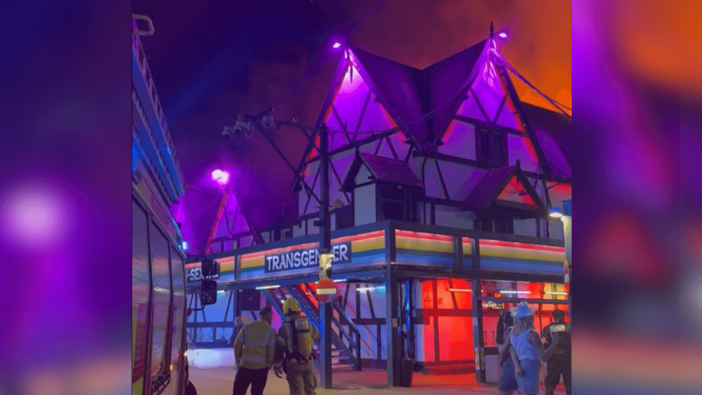 Man arrested following blaze at LGBT+ club near Milton Keynes