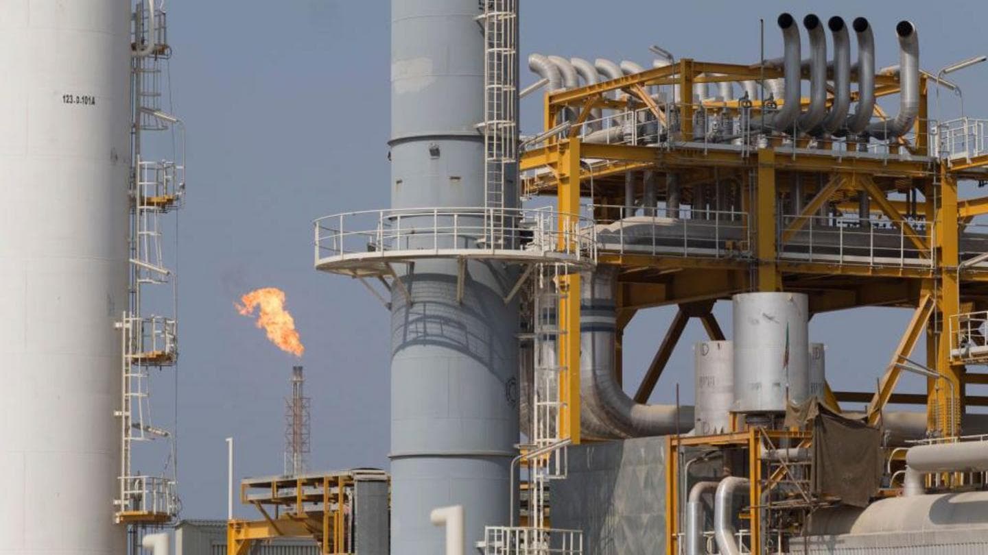 Oil nears $110 a barrel after gas field strike