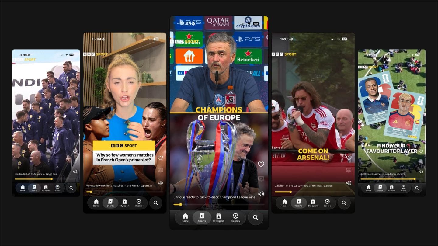 BBC Sport App Launches Shorts Feature for Highlighting Key Moments