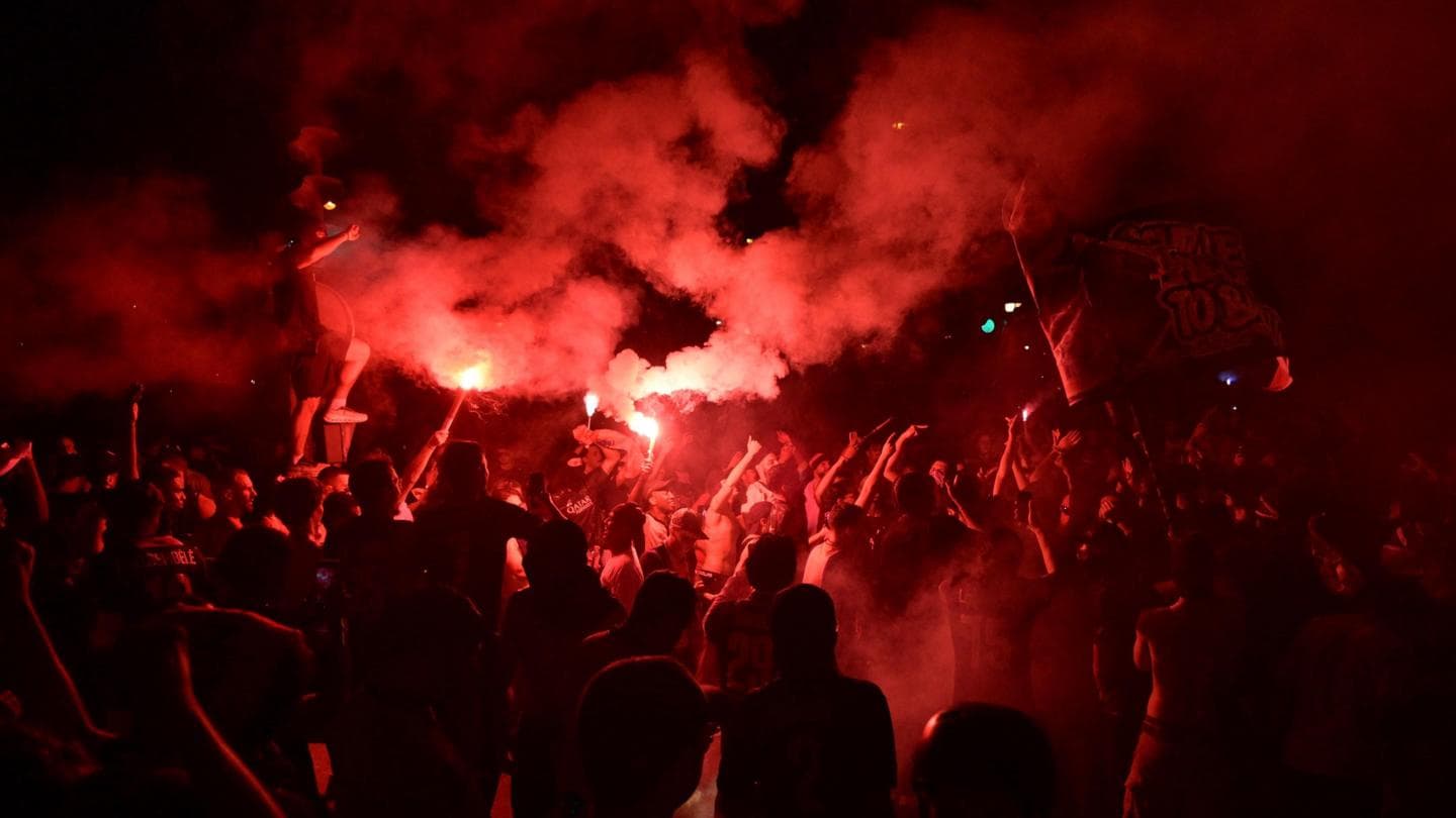 Hundreds Detained in France Following Chaotic Champions League Celebrations