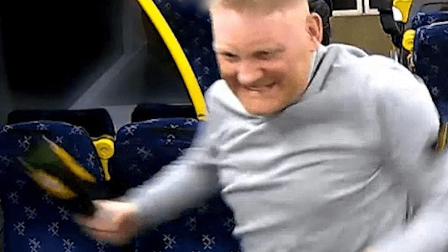 Bottle attacker jailed for 12 years for attempted murder on train