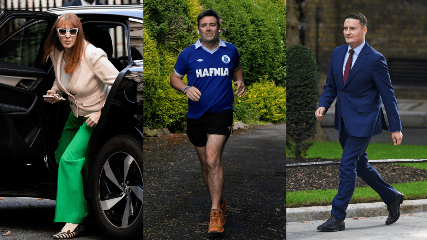 Labour Politicians Rayner, Streeting, and Burnham Challenge Prime Minister in Political Drama