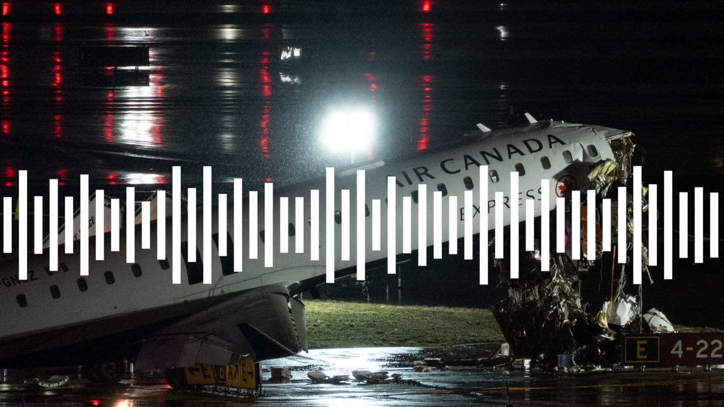 'Stop, stop, stop': Listen to LaGuardia control tower audio during collision