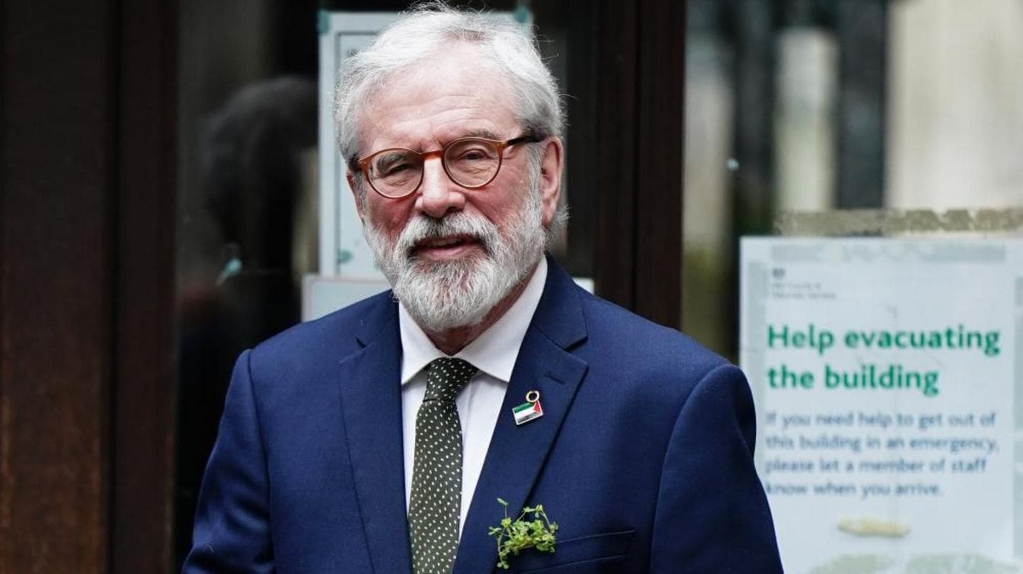 Gerry Adams says he never held role or rank in the IRA