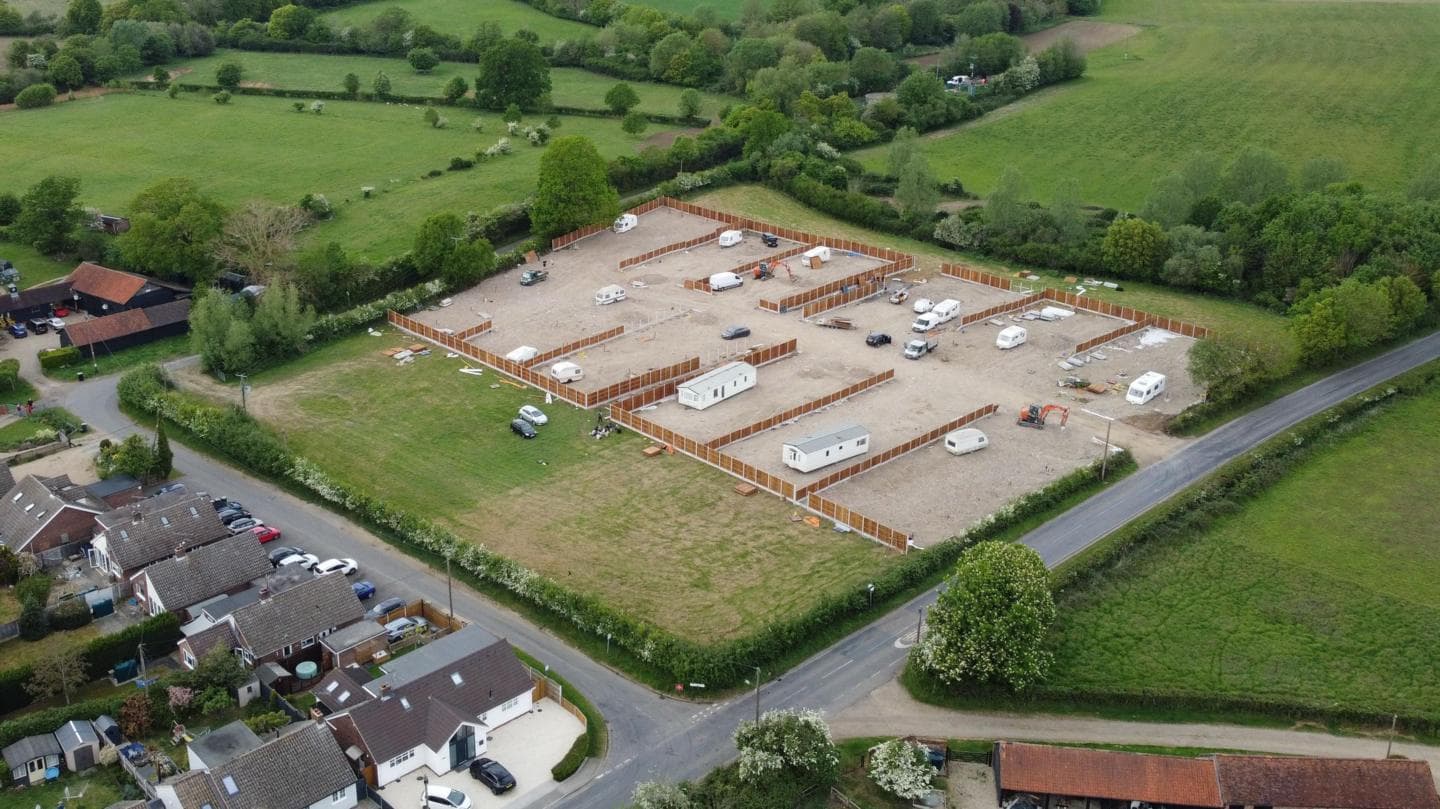 Traveller site construction 'in breach of law'