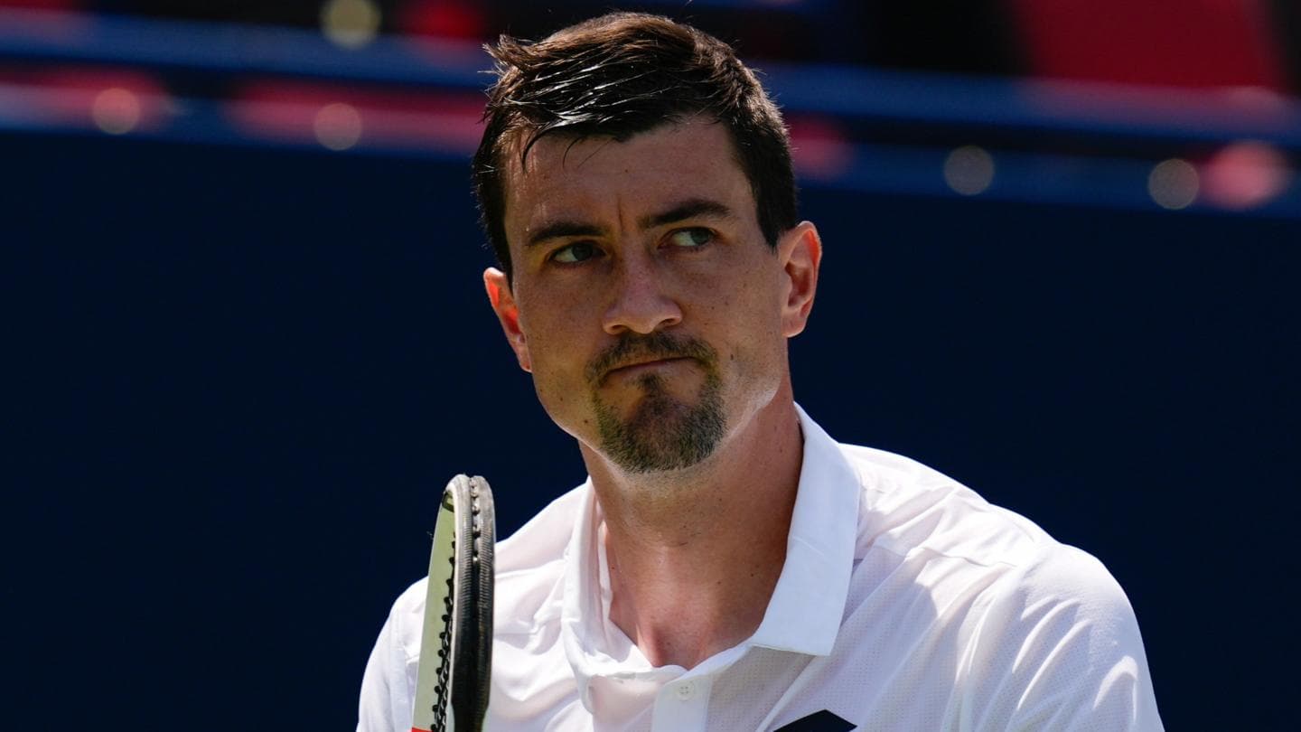 Tennis player exits Australian Open qualifying after celebrating victory too early