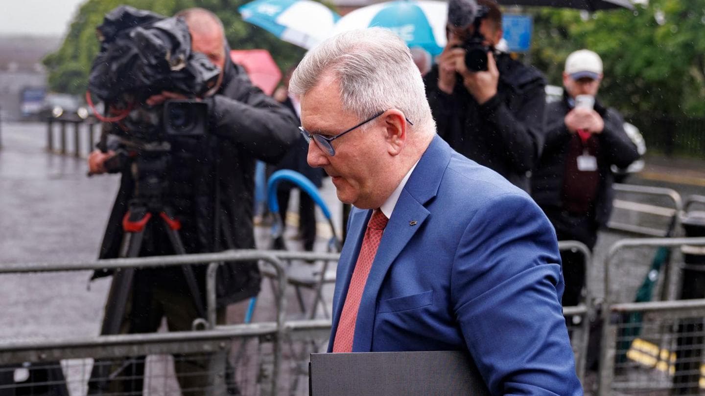 Sir Jeffrey Donaldson Testifies in Trial Involving 18 Sex Abuse Charges