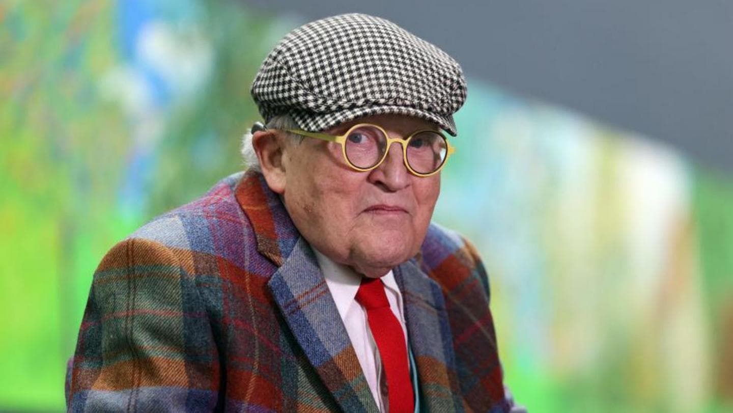 David Hockney's Funeral Held with Only Partner and Great-Nephew in Attendance