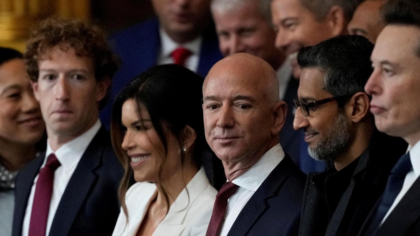 Big US tech stocks swing as investors probe AI spend