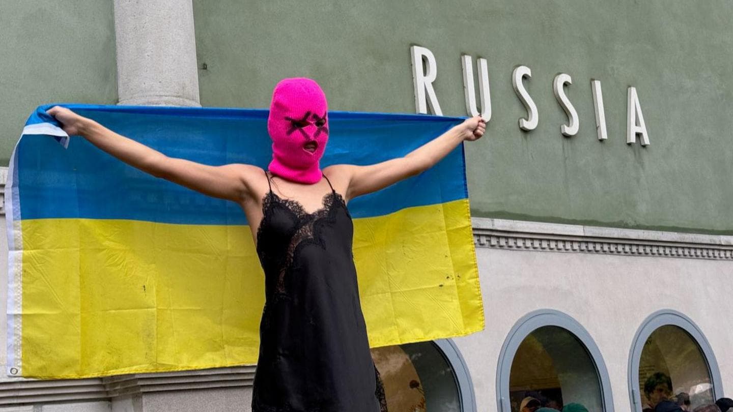 'Enjoy the show. Ignore the war': Venice Biennale faces backlash after including Russia