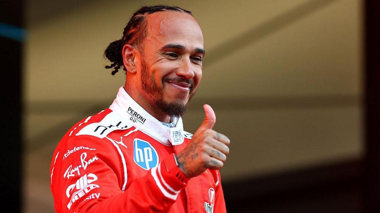 Hamilton 'feels like I'm reminding people who I am'