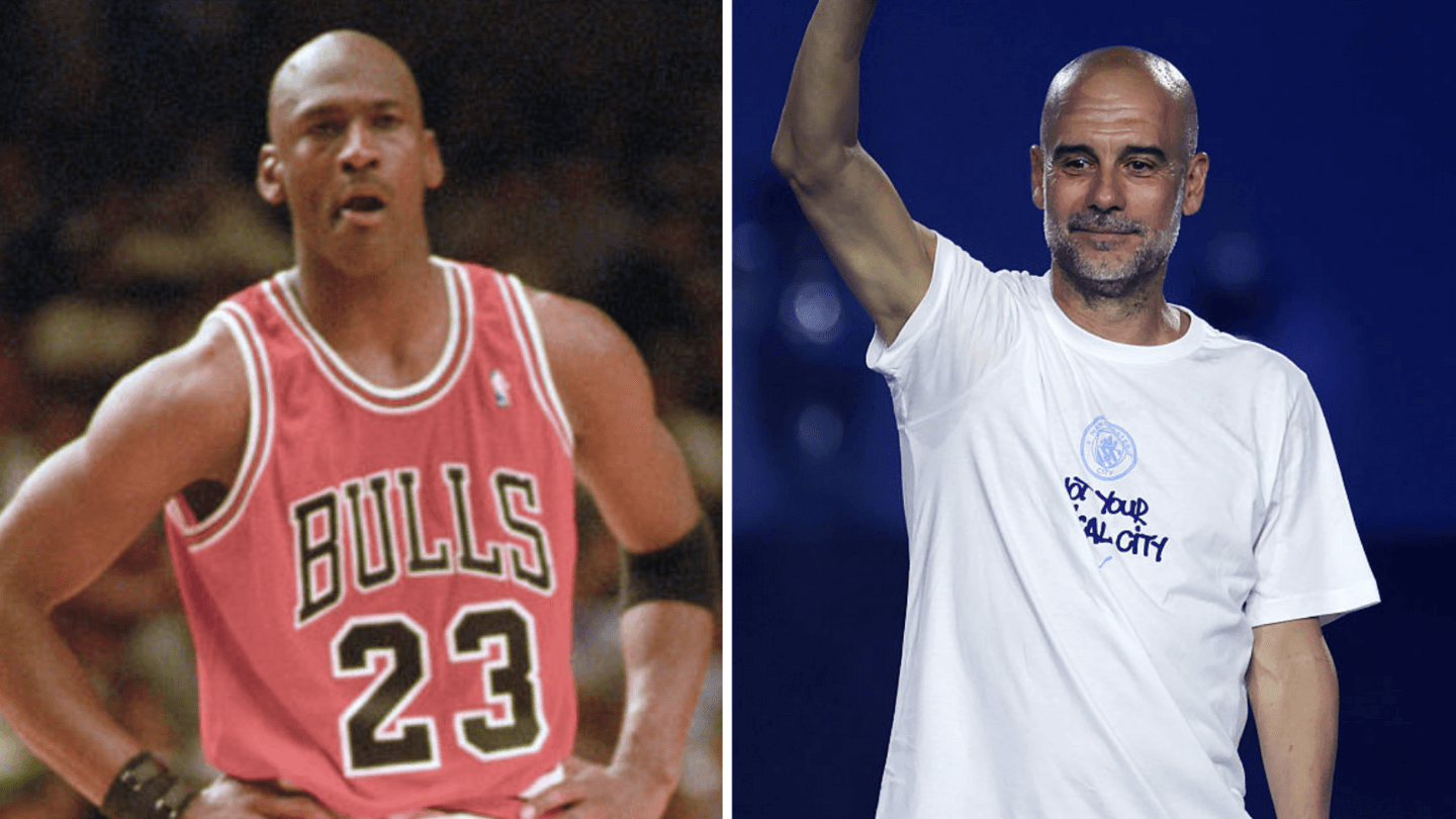 Michael Jordan Among Stars Honoring Pep Guardiola at Farewell Party