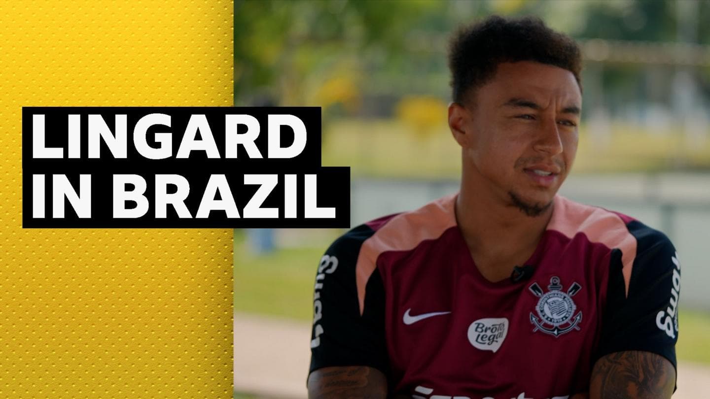 Lingard on playing in Brazil and Man Utd