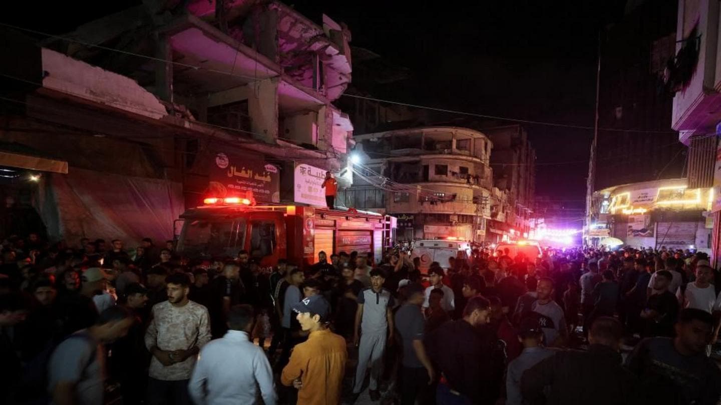 Israeli airstrike on Gaza City results in three deaths and numerous injuries