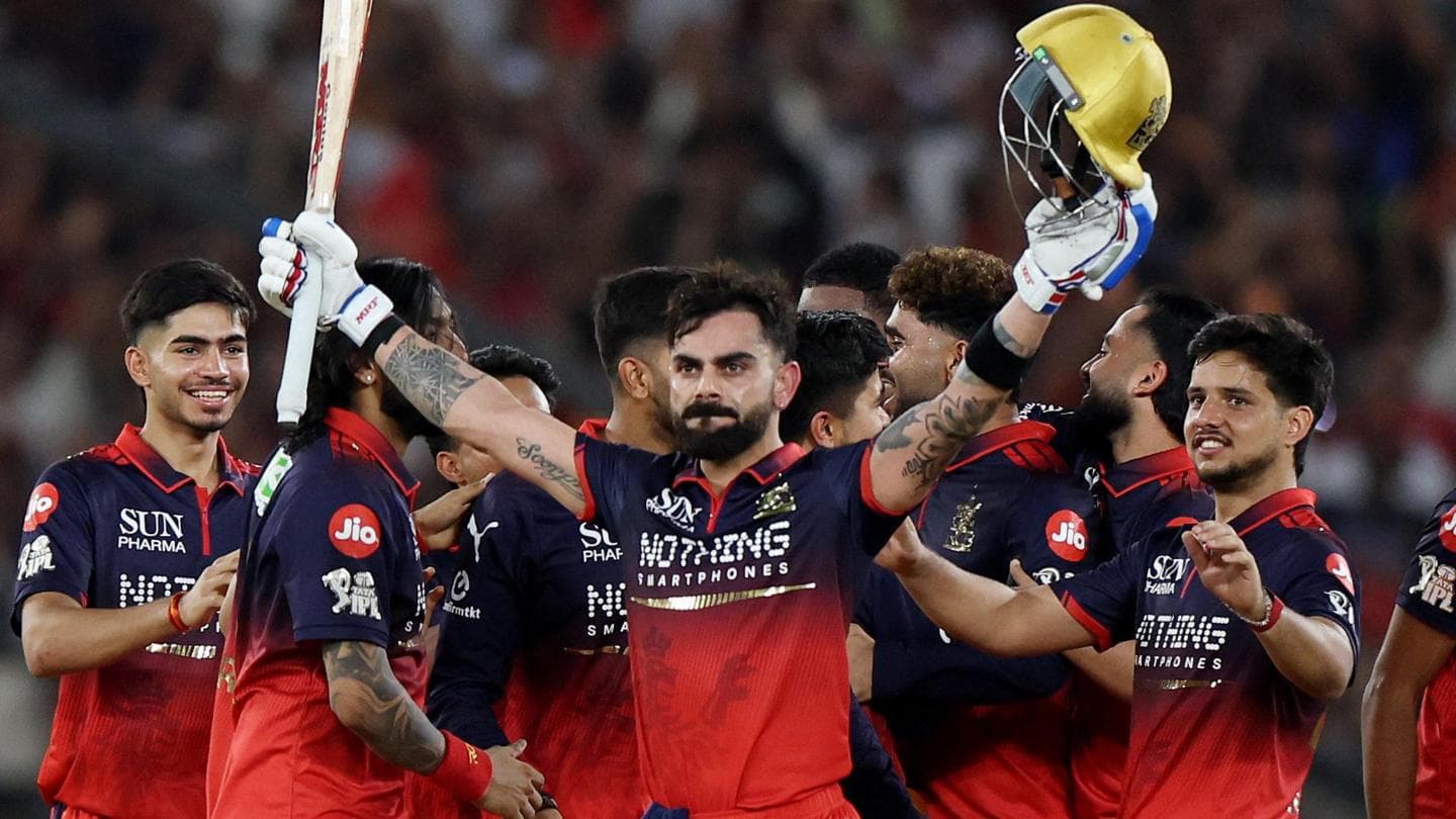 Kohli's Unbeaten 75 Leads RCB to Consecutive IPL Championships