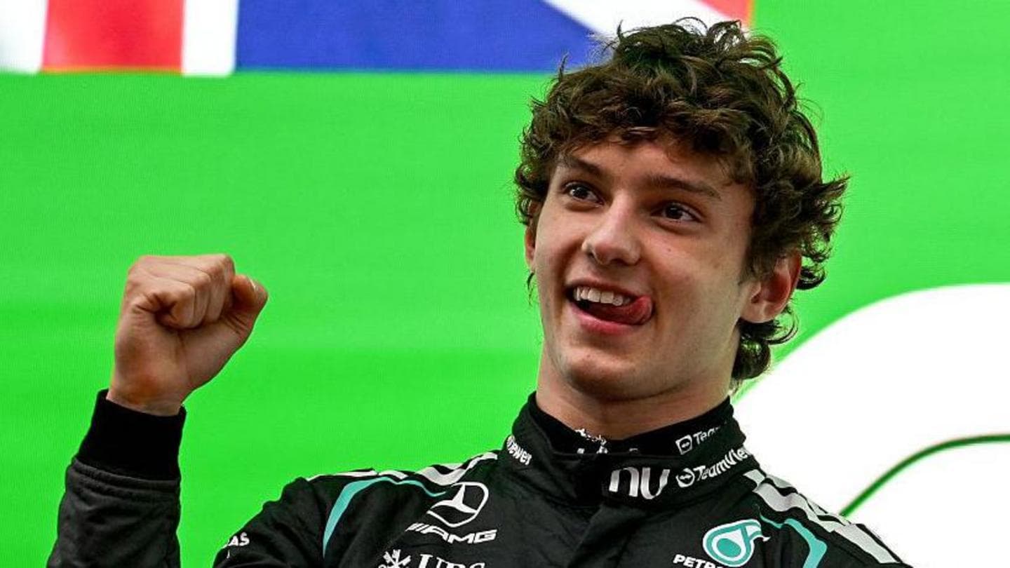 Kimi Antonelli wins his first Formula 1 race at Chinese Grand Prix