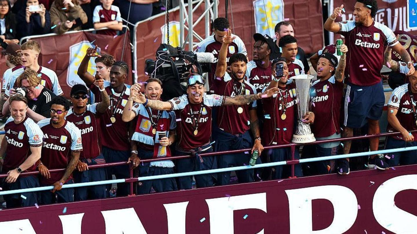 Thousands Celebrate Villa's Return After Europa League Victory