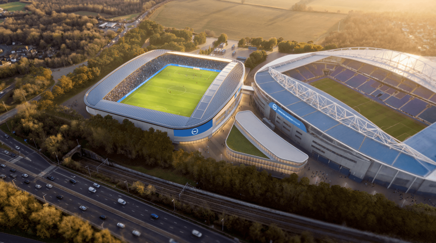 Brighton plan Europe's first purpose-built women's stadium