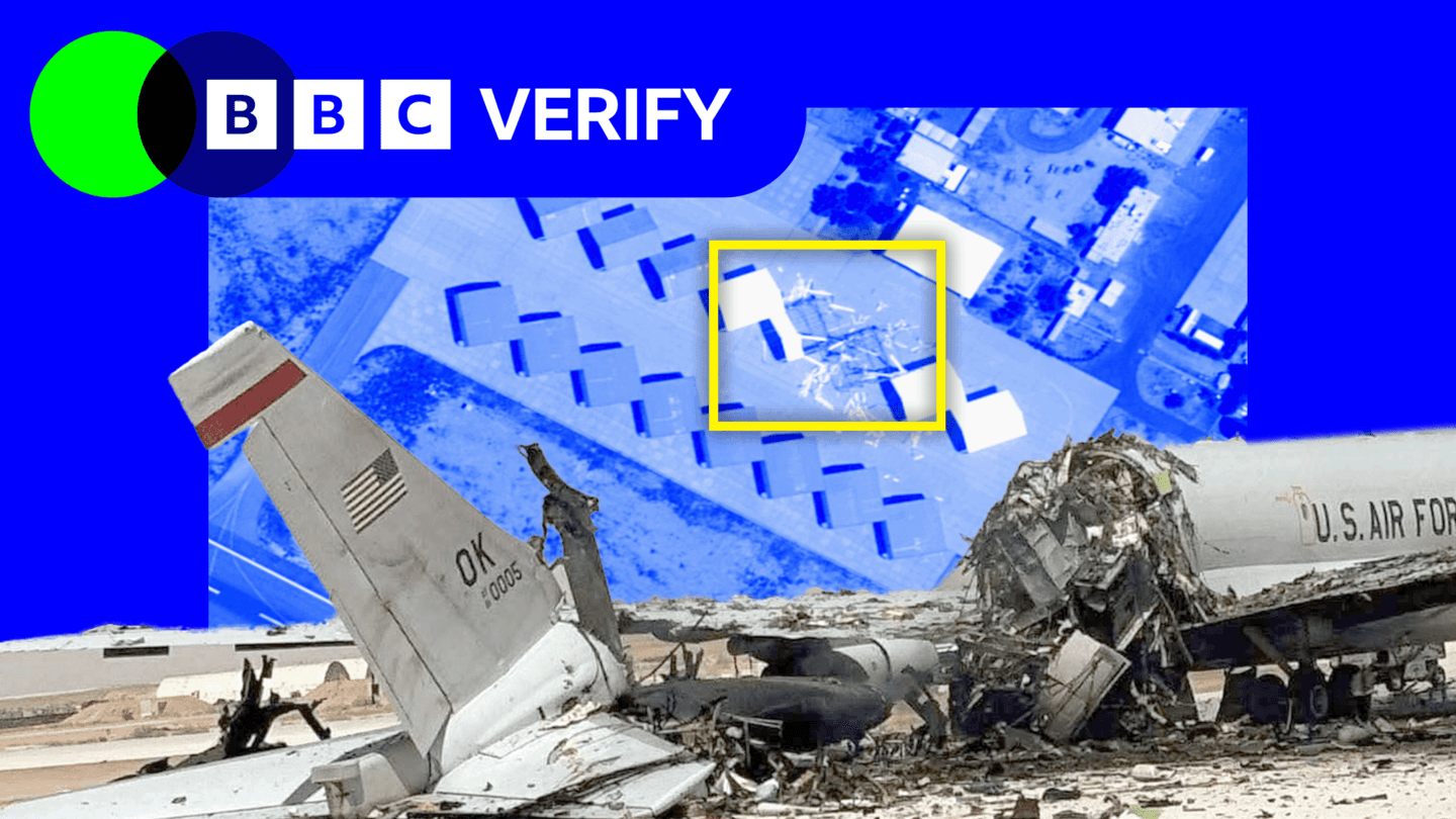 Satellite Images Reveal Iran's Strikes Damaged 20 US Military Sites Since War Began