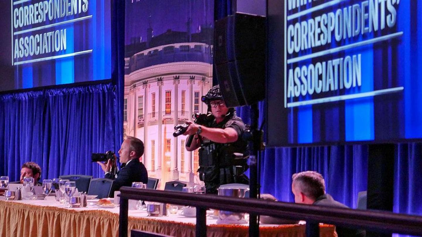 White House Correspondents' Dinner Postponed Following Shooting Incident