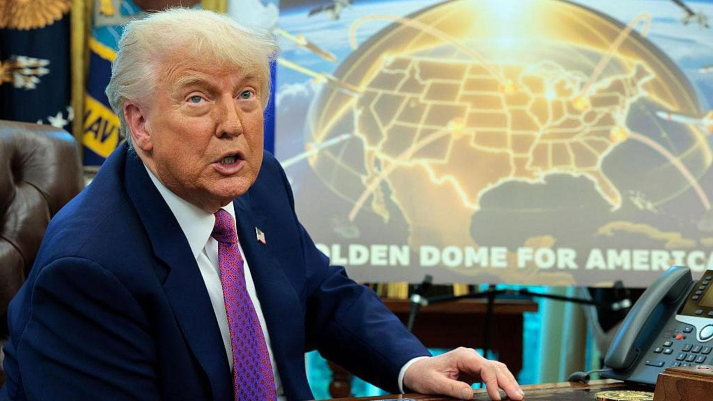 Watchdog Estimates Trump's 'Golden Dome' Project Will Cost $1.2 Trillion