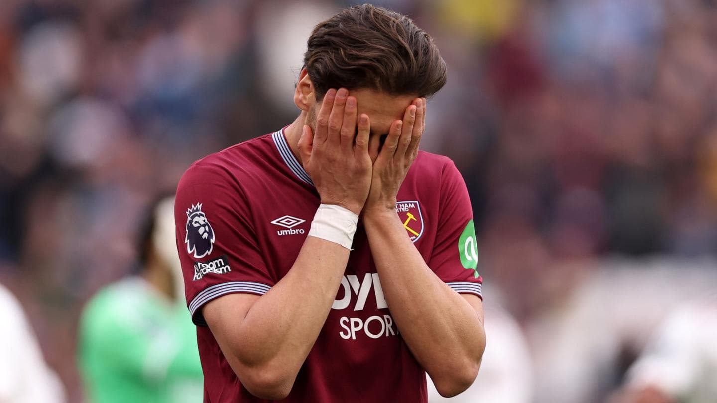 West Ham Faces Relegation After Recent Decline from European Glory