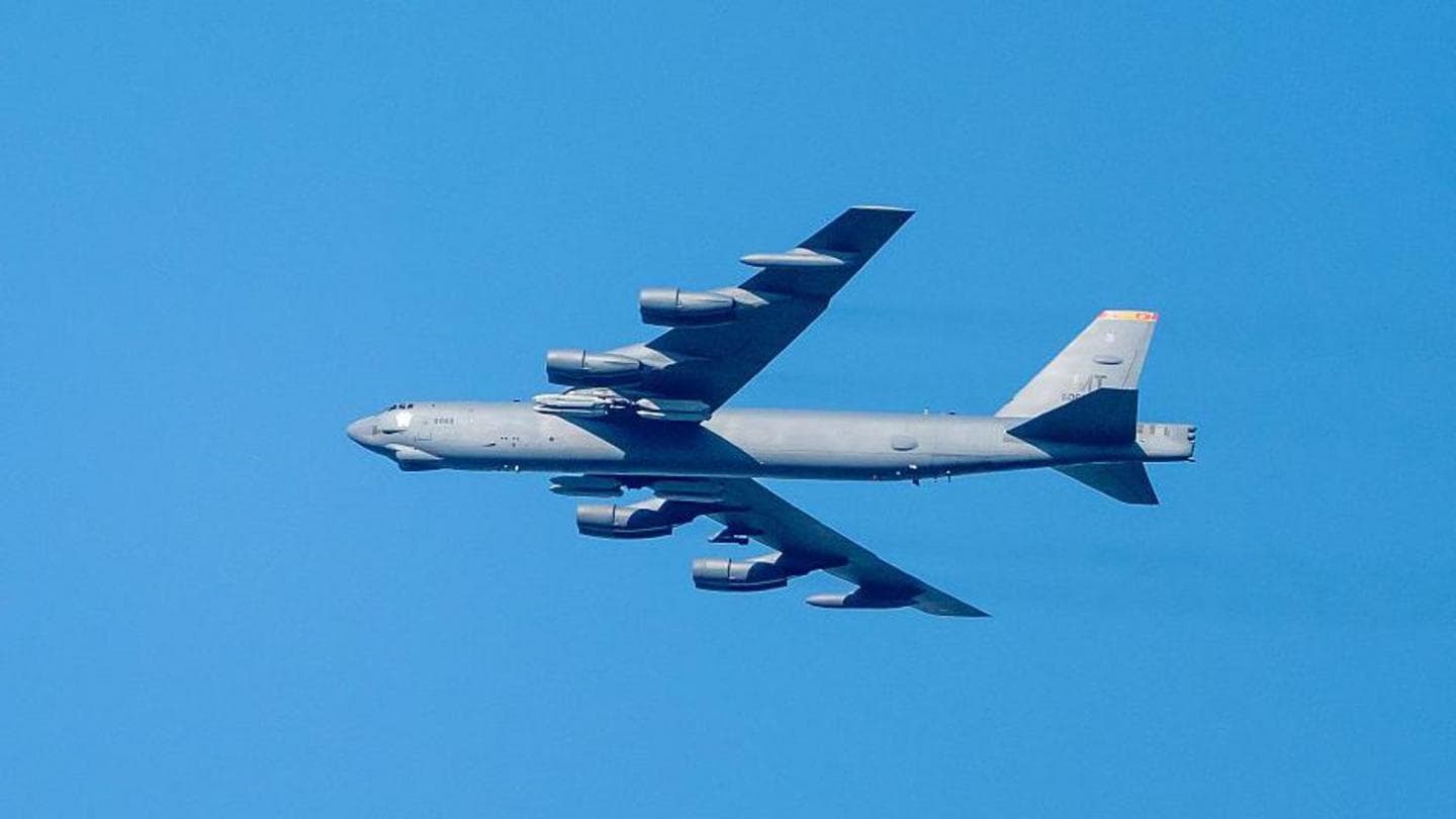B-52 Bomber Crashes Shortly After Takeoff in California