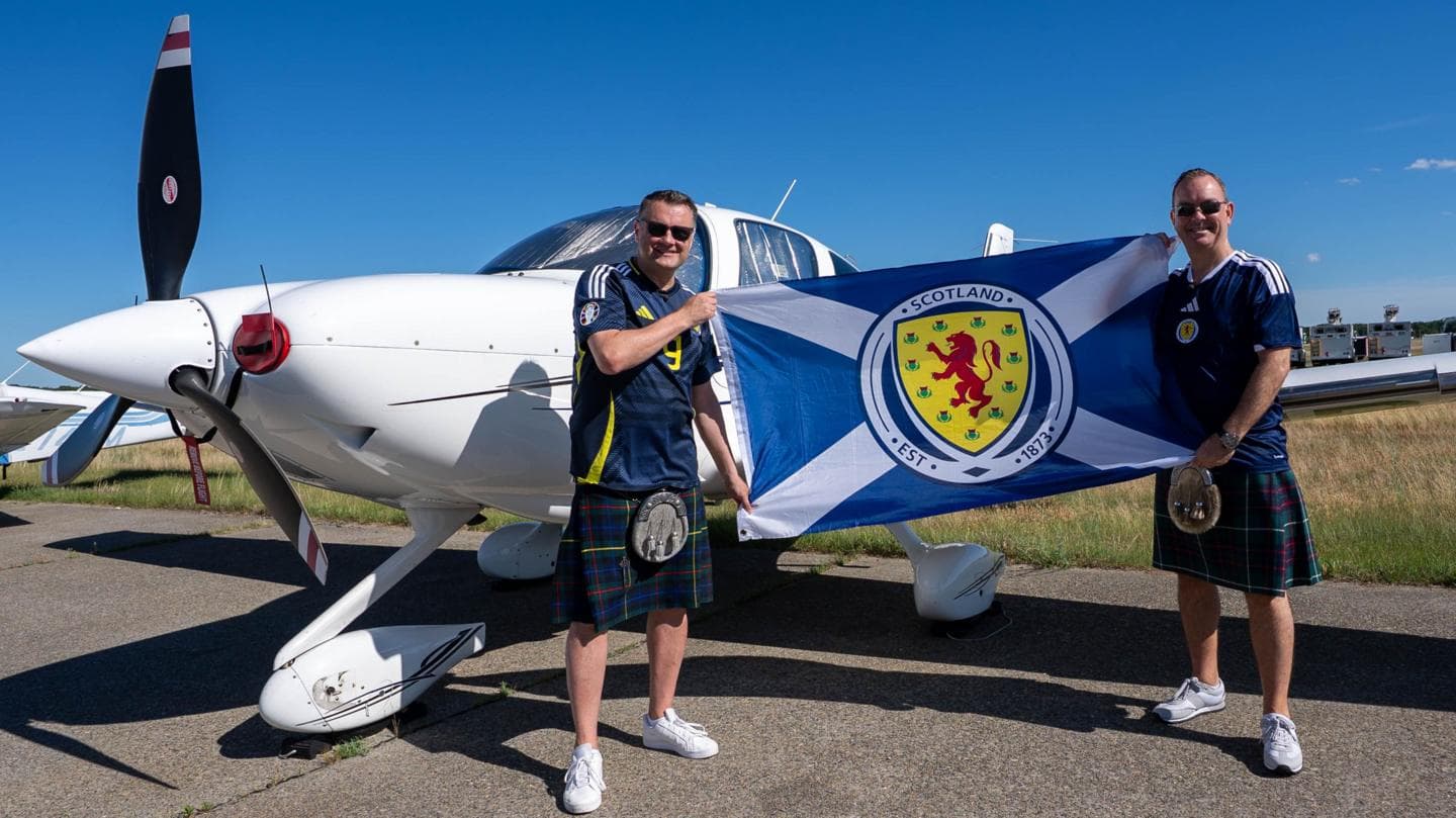 Scotland Fans Journey 22 Hours in Small Plane to Attend World Cup