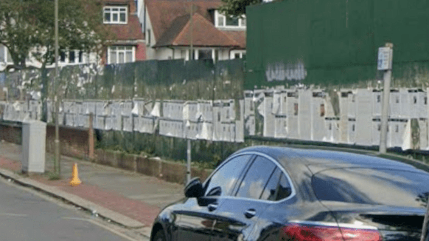 Suspected arson at Golders Green memorial wall