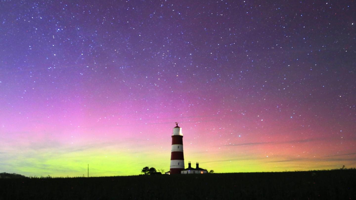 Northern Lights forecast to reappear across UK on Saturday