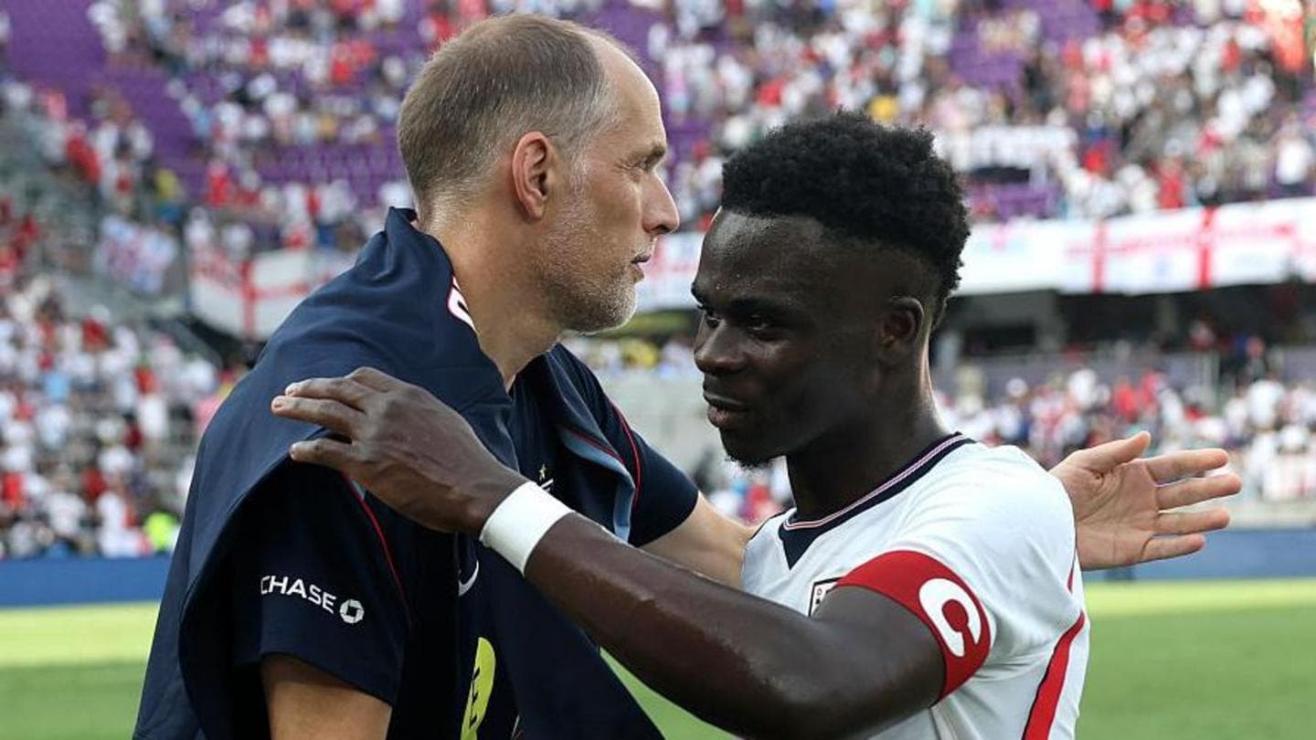 Bukayo Saka not expected to start for England against Ghana, says Tuchel