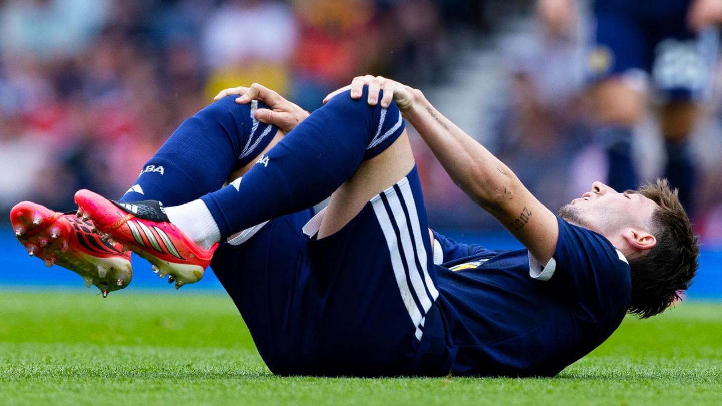 Billy Gilmour ruled out of World Cup due to knee injury