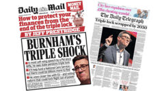 Prime Minister Burnham's Speech Dominates Wednesday's Front Pages