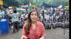 Protests Continue in Delhi Amid Heavy Rains from Cockroach Janta Party Supporters