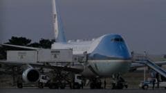Trump Transferred to Military Plane Amid Iran Threat During NATO Summit