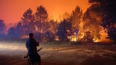 Approximately 12,000 Evacuated Due to Ongoing Wildfires in France
