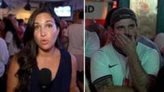 England Fans in New York City Reflect on Defeat to Argentina