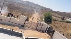 Israeli Settlers Surround Palestinian Families in West Bank Village