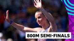 Keely Hodgkinson Advances to 800m Final, Finishing Ahead of Femke Broeders-Bol