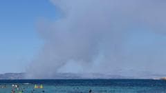 Two fatalities reported as wildfires prompt evacuations on Greek island of Salamina