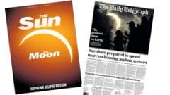 Solar Eclipse Captivates UK and Europe, Featured on Thursday's Front Pages