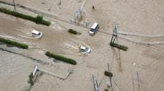 Severe rains in Japan result in six fatalities and widespread disruption