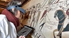 Key Scenes from the Bayeux Tapestry Illustrate the Battle for England